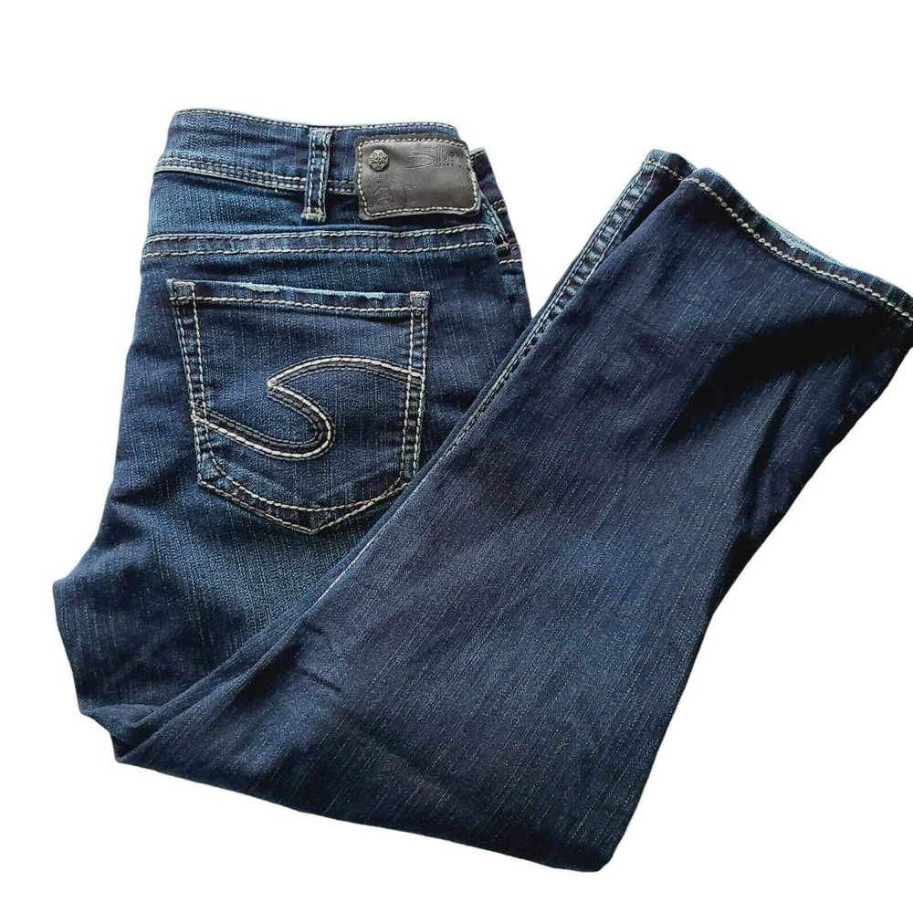 Sliver Aiko Kick‎ Flare Capri Jeans